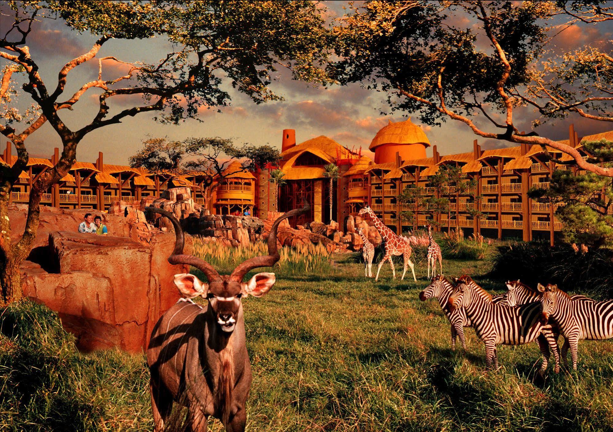 Disney'S Animal Kingdom Villas - Kidani Village Lake Buena Vista Ngoại thất bức ảnh